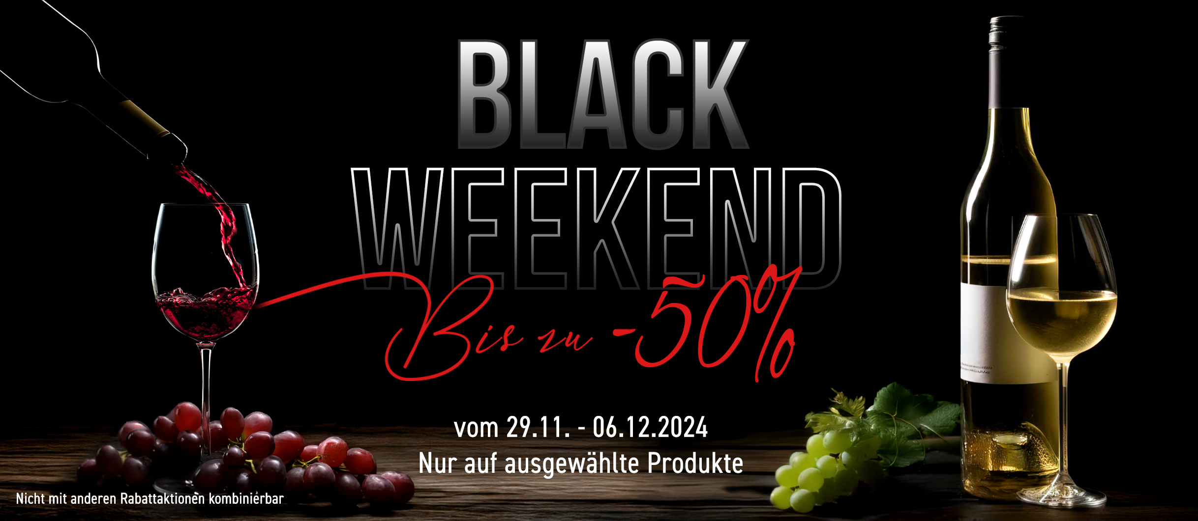 Black Friday Rabatte bei Amigo Spirits